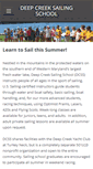 Mobile Screenshot of dclsailingschool.com